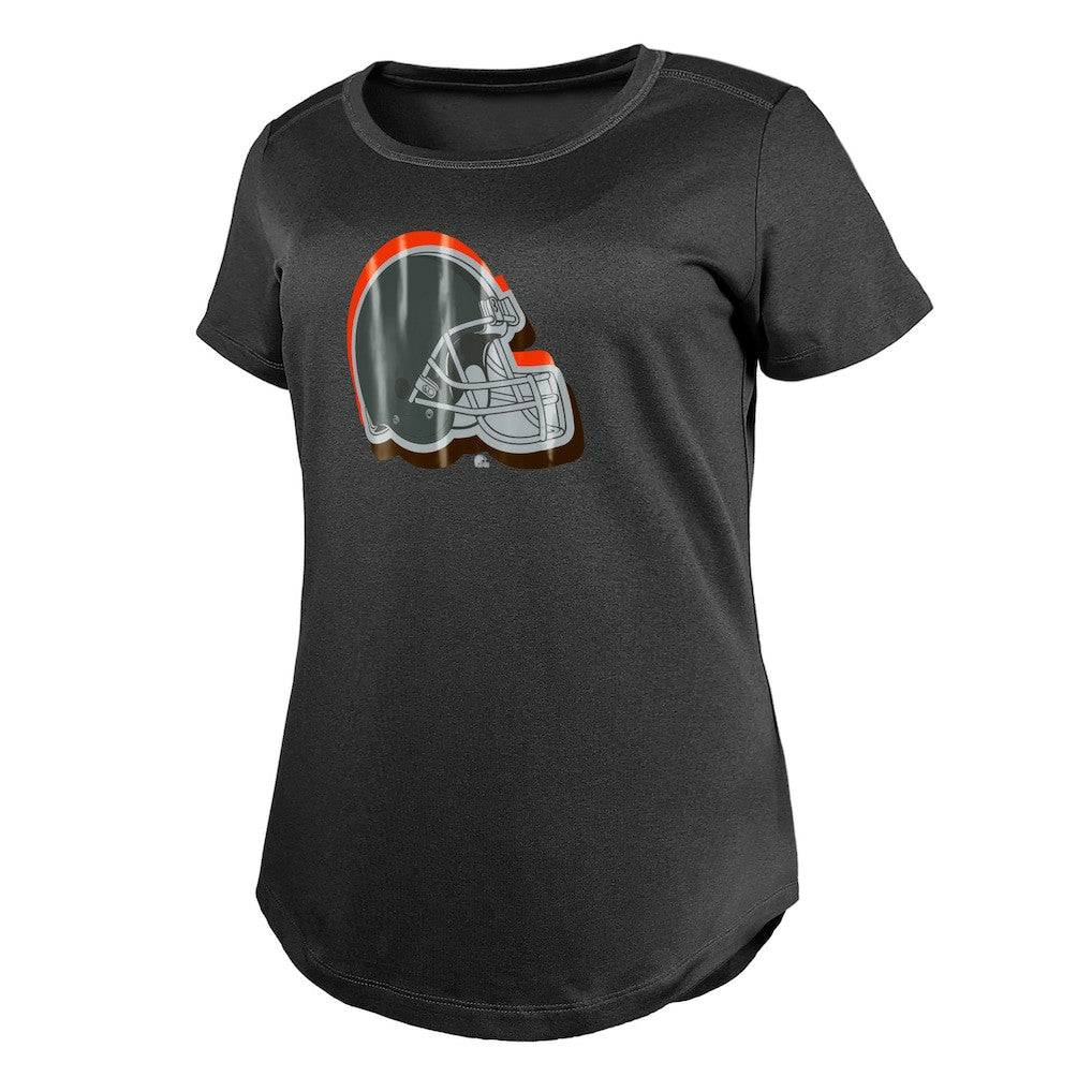 Cleveland Browns New Era Women's 2024 NFL Draft T-Shirt - Charcoal cheap
