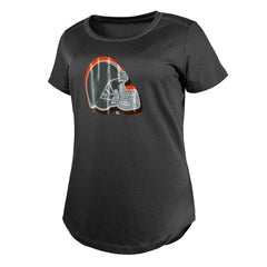 Cleveland Browns New Era Women's 2024 NFL Draft T-Shirt - Charcoal cheap