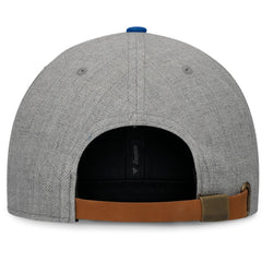 Los Angeles Dodgers Elements Flat Brim Snapbuckle Hat Heather Gray/Royal