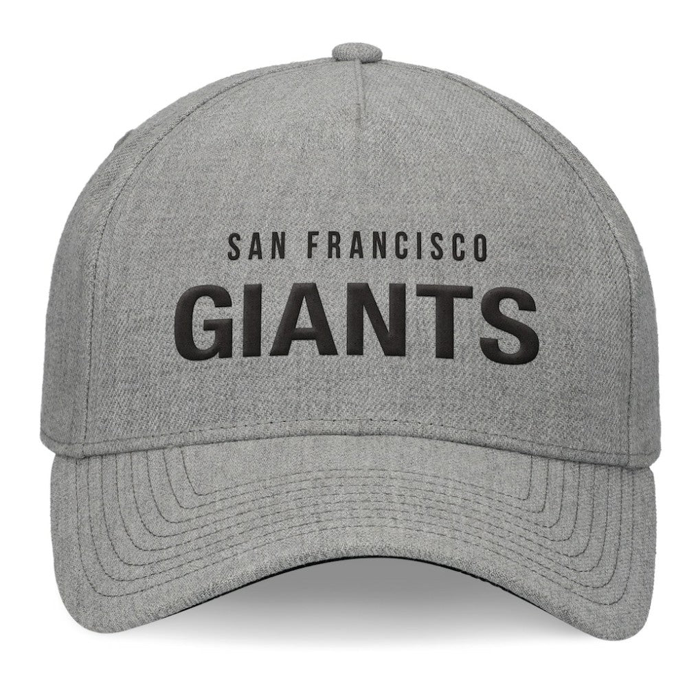 San Francisco Giants Elements A-Frame Structured Adjustable Hat Heather Gray