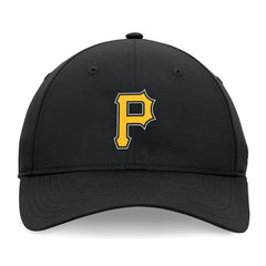 Pittsburgh Pirates Front Office Ripstop Unstructured Adjustable Hat Black