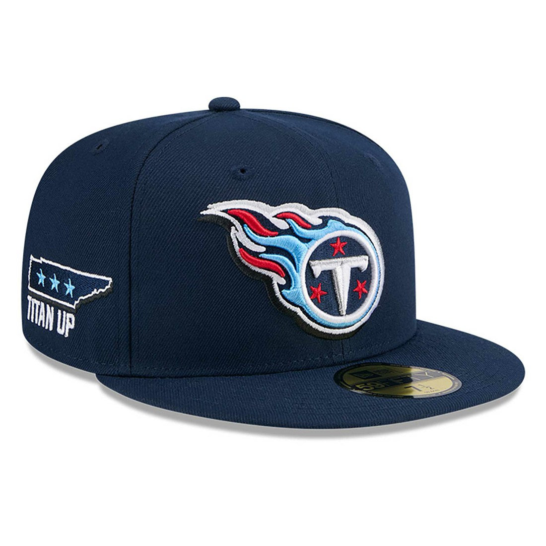 Tennessee Titans New Era 2024 NFL Draft 59FIFTY Fitted Hat - Navy outlet