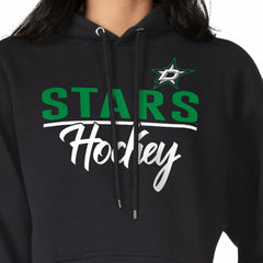 Dallas Stars G-III 4Her by Carl Banks Women's Team Sport Tri-Blend Fleece Hoodie - Black Hoodies