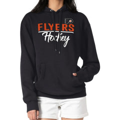 Philadelphia Flyers G-III 4Her by Carl Banks Women's Team Sport Tri-Blend Fleece Hoodie - Black Hoodies