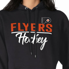 Philadelphia Flyers G-III 4Her by Carl Banks Women's Team Sport Tri-Blend Fleece Hoodie - Black Hoodies