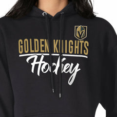 Vegas Golden Knights G-III 4Her by Carl Banks Women's Team Sport Tri-Blend Fleece Hoodie - Black Hoodies