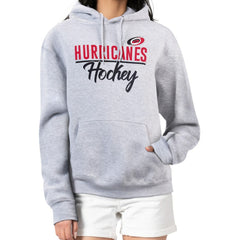 Carolina Hurricanes G-III 4Her by Carl Banks Women's Team Sport Tri-Blend Fleece Hoodie - Heather Gray Hoodies