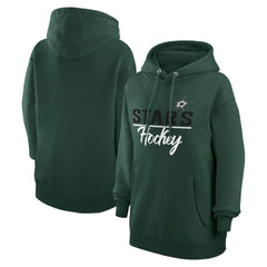 Dallas Stars G-III 4Her by Carl Banks Women's Team Sport Tri-Blend Fleece Hoodie - Green Hoodies