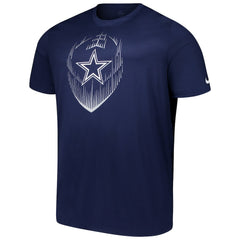 Dallas Cowboys Big & Tall Blitz Legend Icon T-Shirt - Navy online