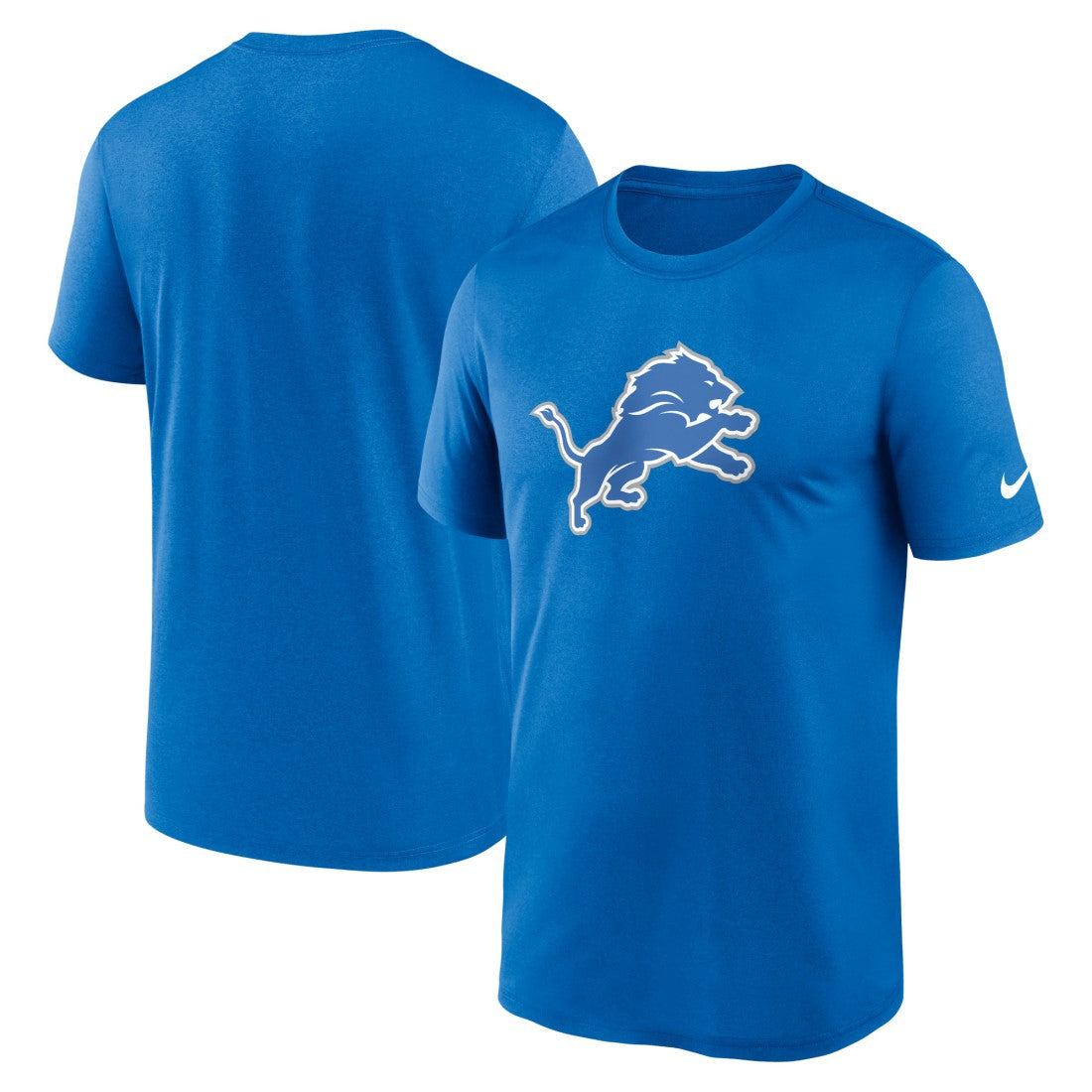 Detroit Lions Primetime Legend Logo Performance T-Shirt - Blue cheap