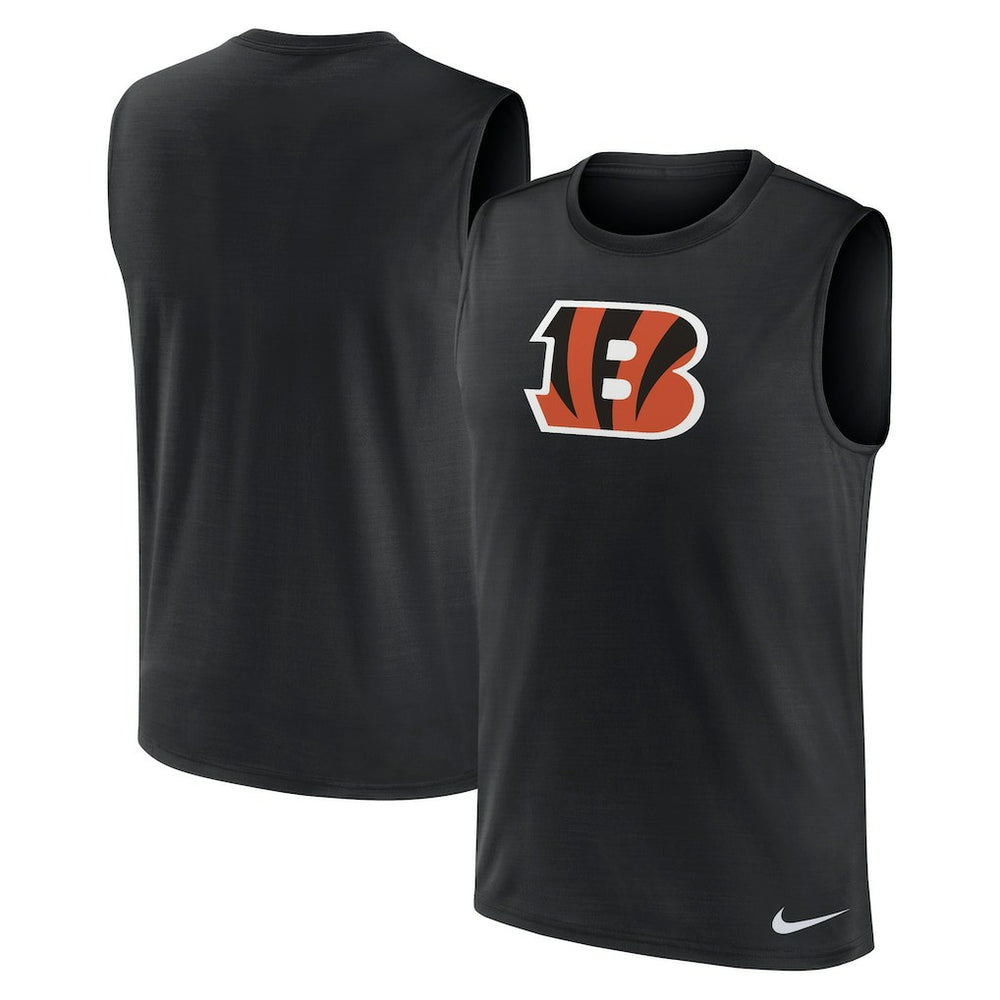 Cincinnati Bengals Blitz Legend Dri-FIT Muscle Tank Top - Black on sale