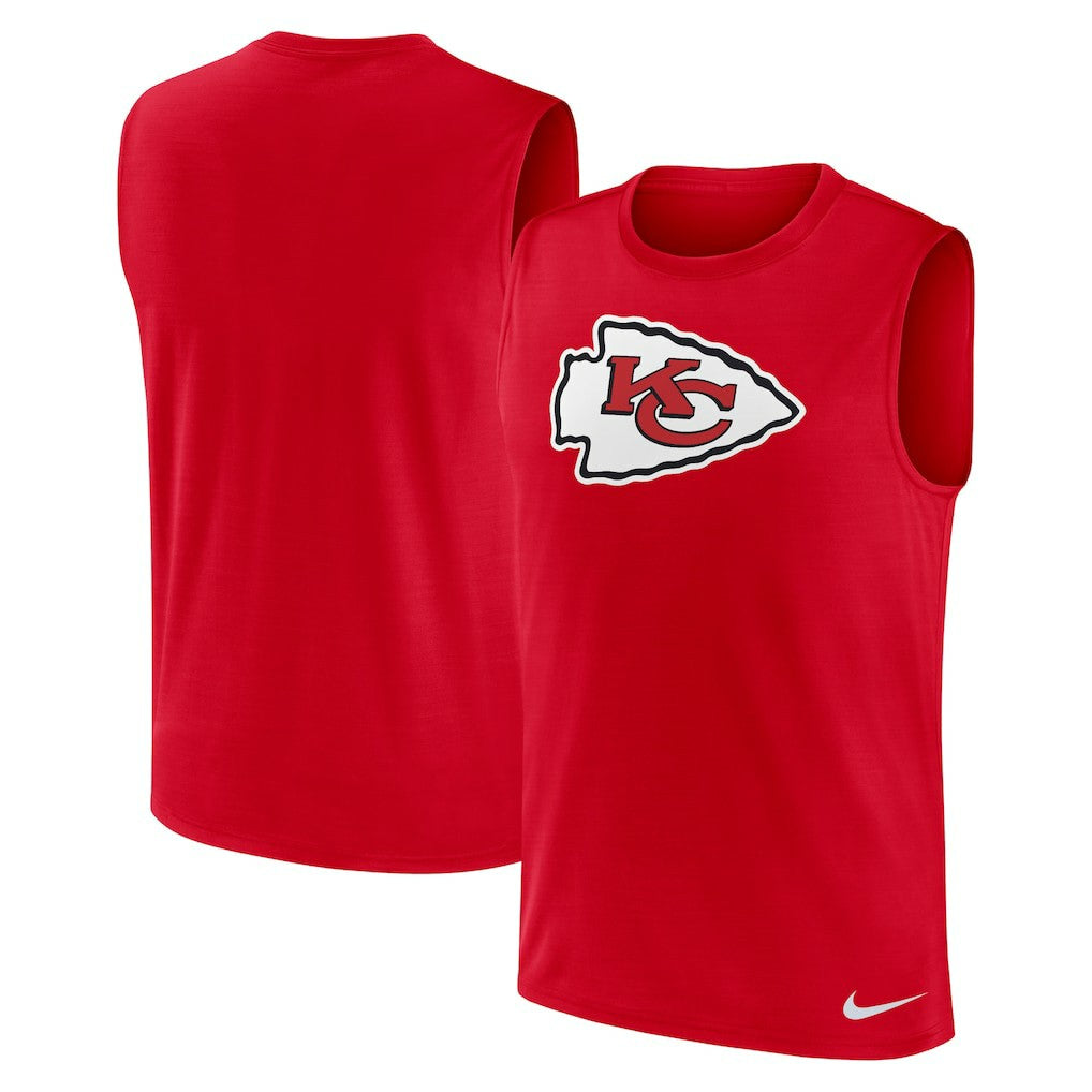 Kansas City Chiefs Blitz Legend Dri-FIT Muscle Tank Top - Red sale