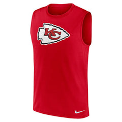 Kansas City Chiefs Blitz Legend Dri-FIT Muscle Tank Top - Red sale