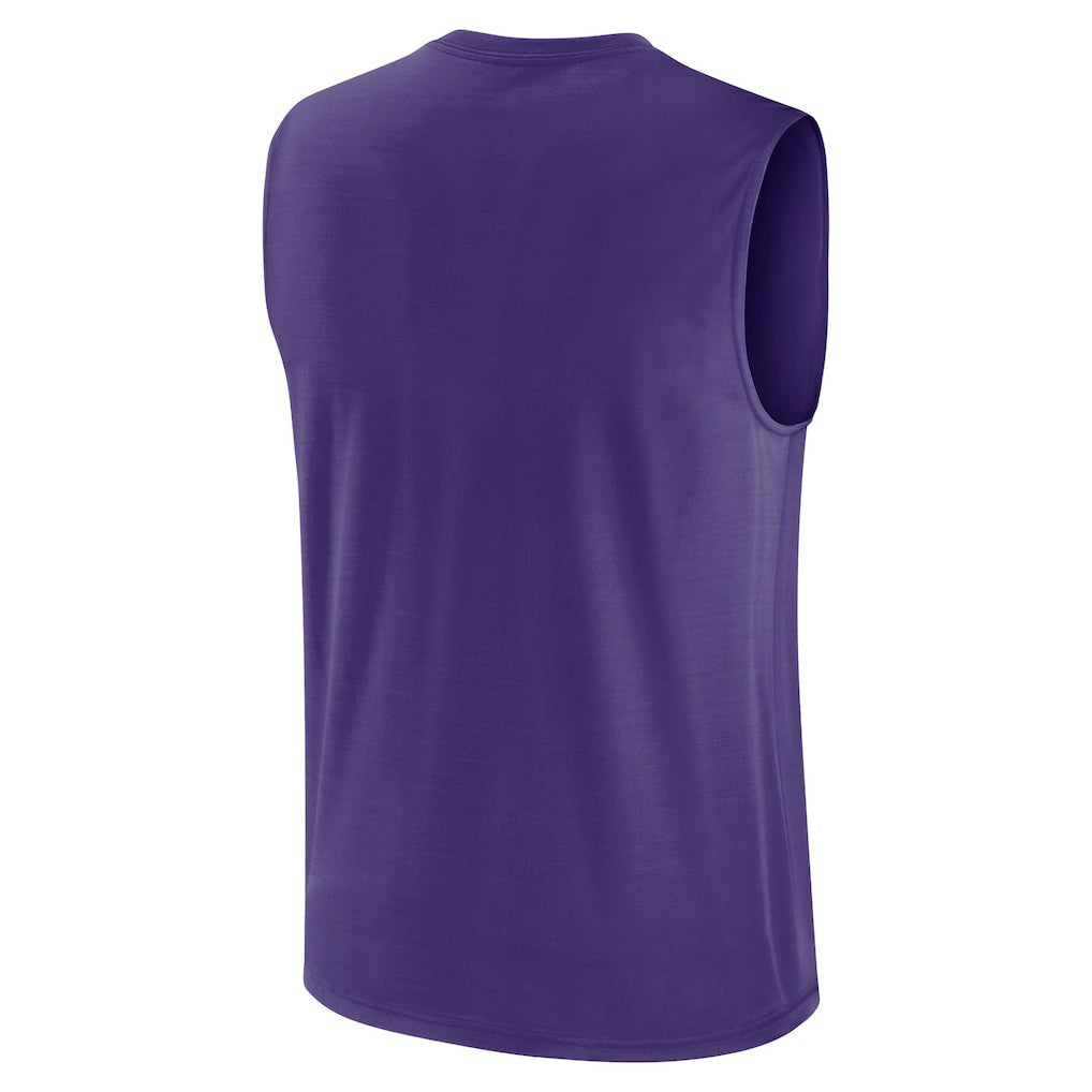 Minnesota Vikings Blitz Legend Dri-FIT Muscle Tank Top - Purple for sale