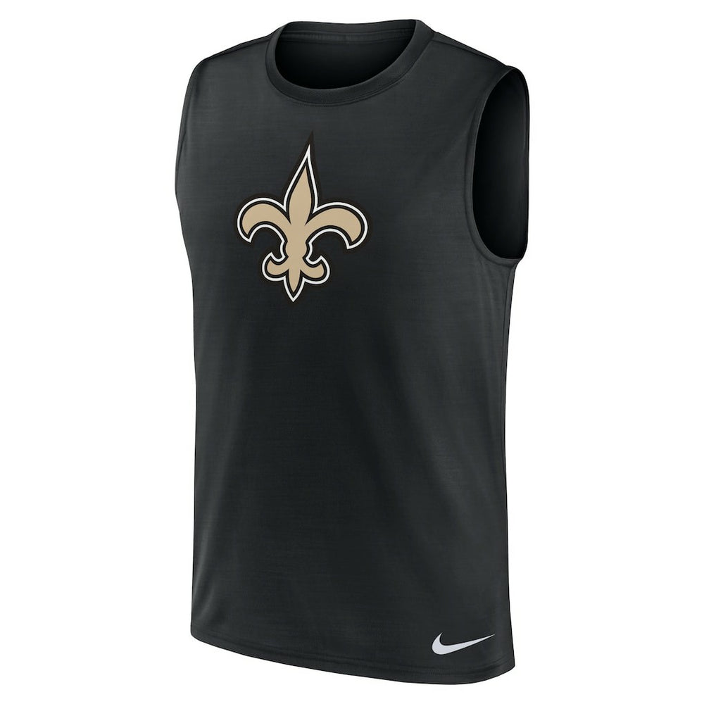 New Orleans Saints Blitz Legend Dri-FIT Muscle Tank Top - Black for sale