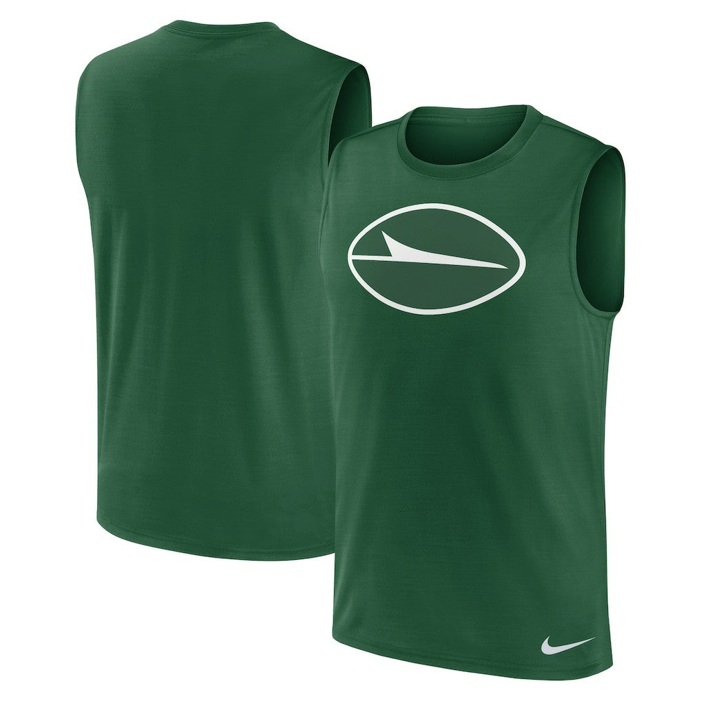 New York Jets Blitz Legend Dri-FIT Muscle Tank Top - Green cheap
