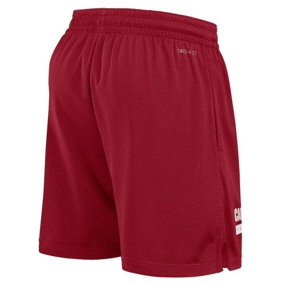 Arizona Cardinals 2024 Sideline Performance Mesh Shorts - Cardinal discount