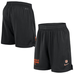 Cincinnati Bengals 2024 Sideline Performance Mesh Shorts - Black outlet