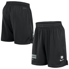 Las Vegas Raiders 2024 Sideline Performance Mesh Shorts - Black discount
