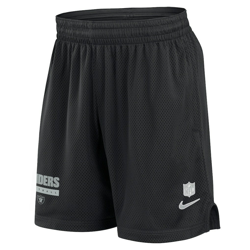 Las Vegas Raiders 2024 Sideline Performance Mesh Shorts - Black discount