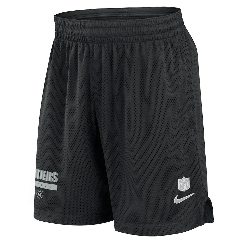 Las Vegas Raiders 2024 Sideline Performance Mesh Shorts - Black discount