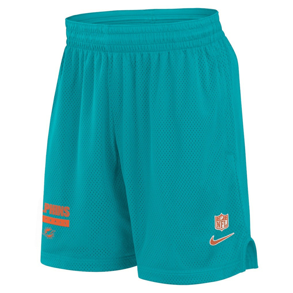 Miami Dolphins 2024 Sideline Performance Mesh Shorts - Aqua online
