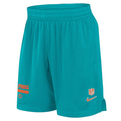 Miami Dolphins 2024 Sideline Performance Mesh Shorts - Aqua online