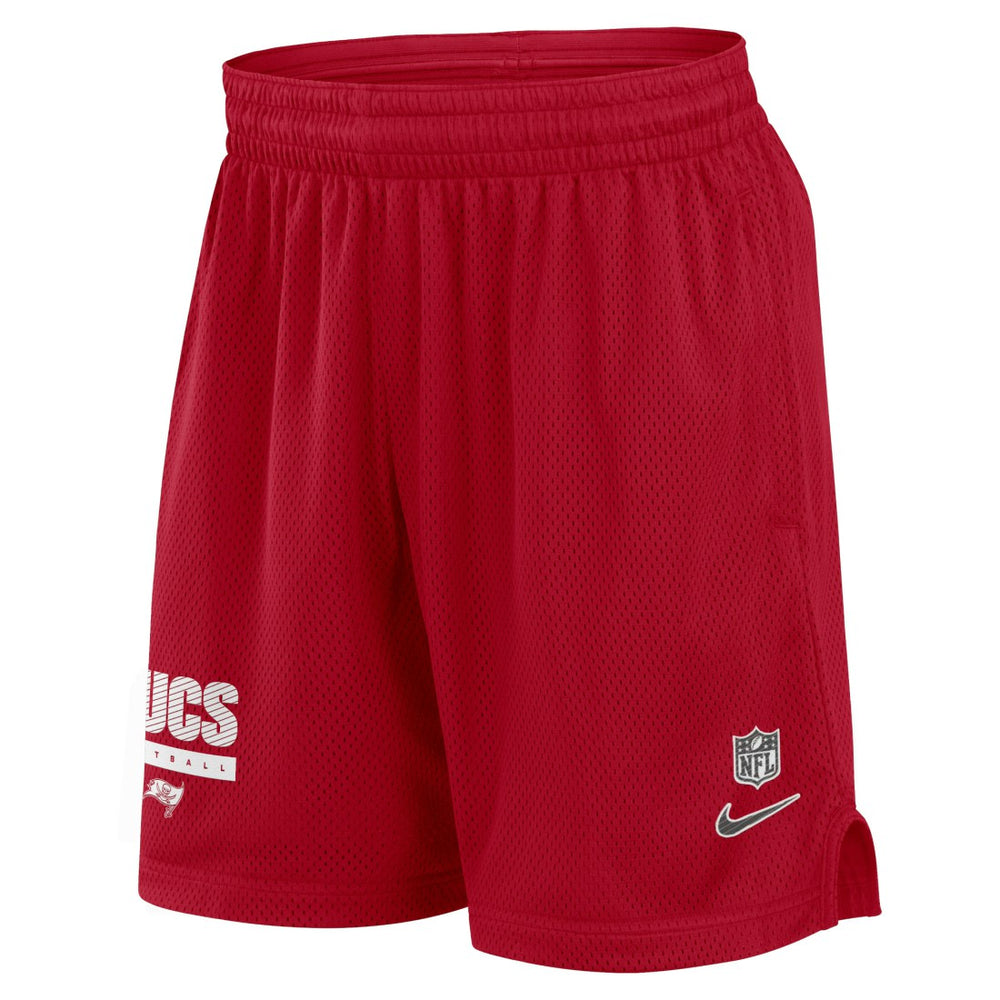 Tampa Bay Buccaneers 2024 Sideline Performance Mesh Shorts - Red for sale