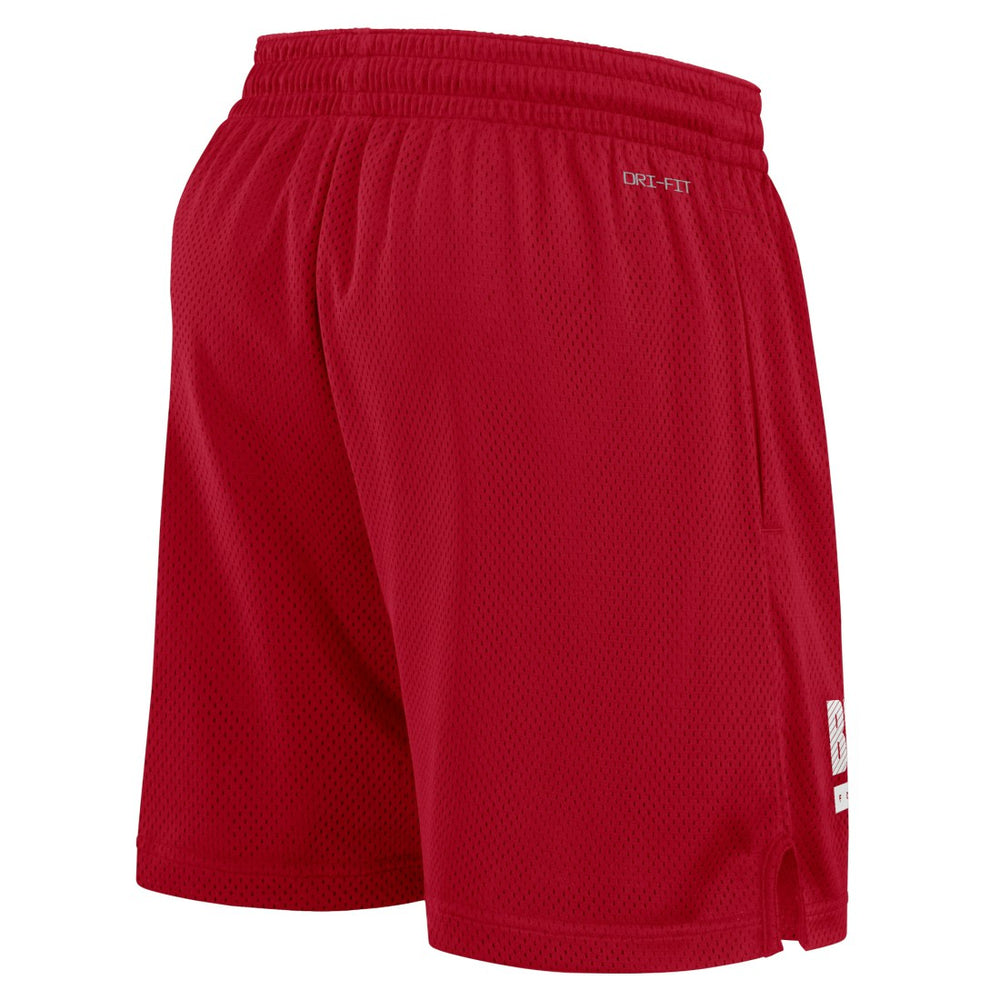 Tampa Bay Buccaneers 2024 Sideline Performance Mesh Shorts - Red for sale