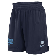 Tennessee Titans 2024 Sideline Performance Mesh Shorts - Navy cheap
