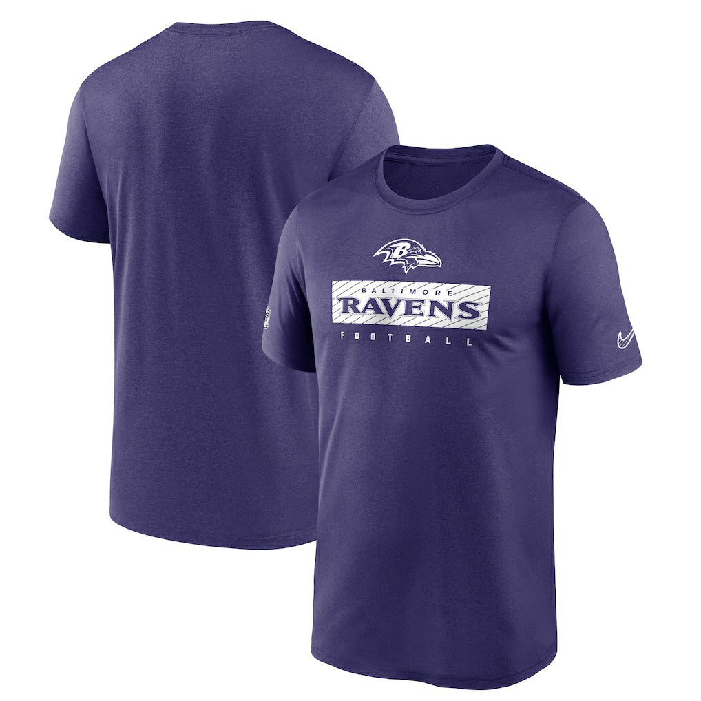 Baltimore Ravens Sideline Legend Performance T-Shirt - Purple sale