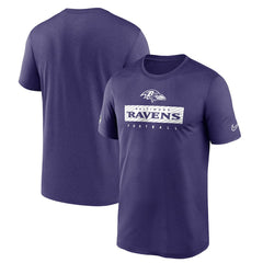 Baltimore Ravens Sideline Legend Performance T-Shirt - Purple sale