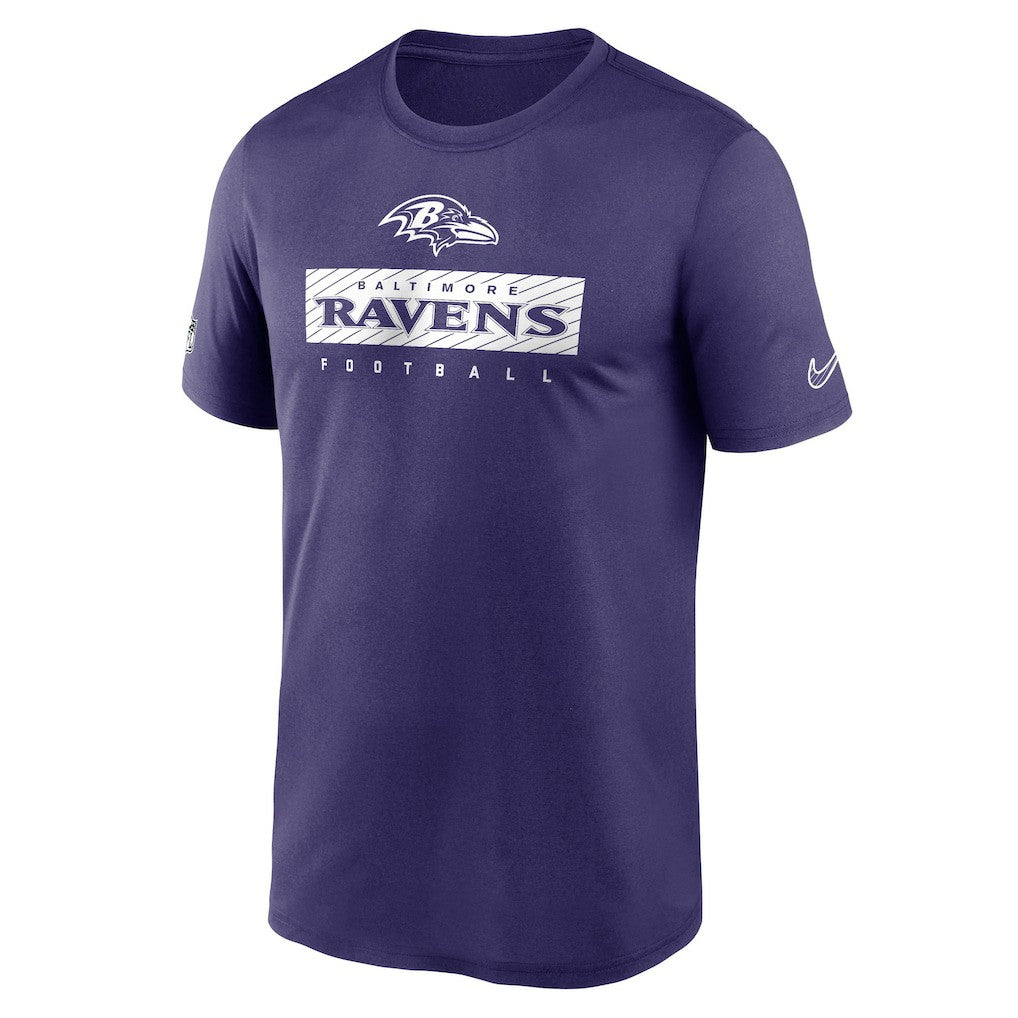 Baltimore Ravens Sideline Legend Performance T-Shirt - Purple sale