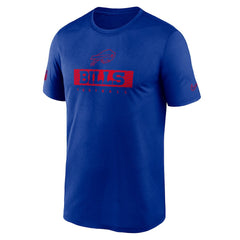 Buffalo Bills Sideline Legend Performance T-Shirt - Royal sale