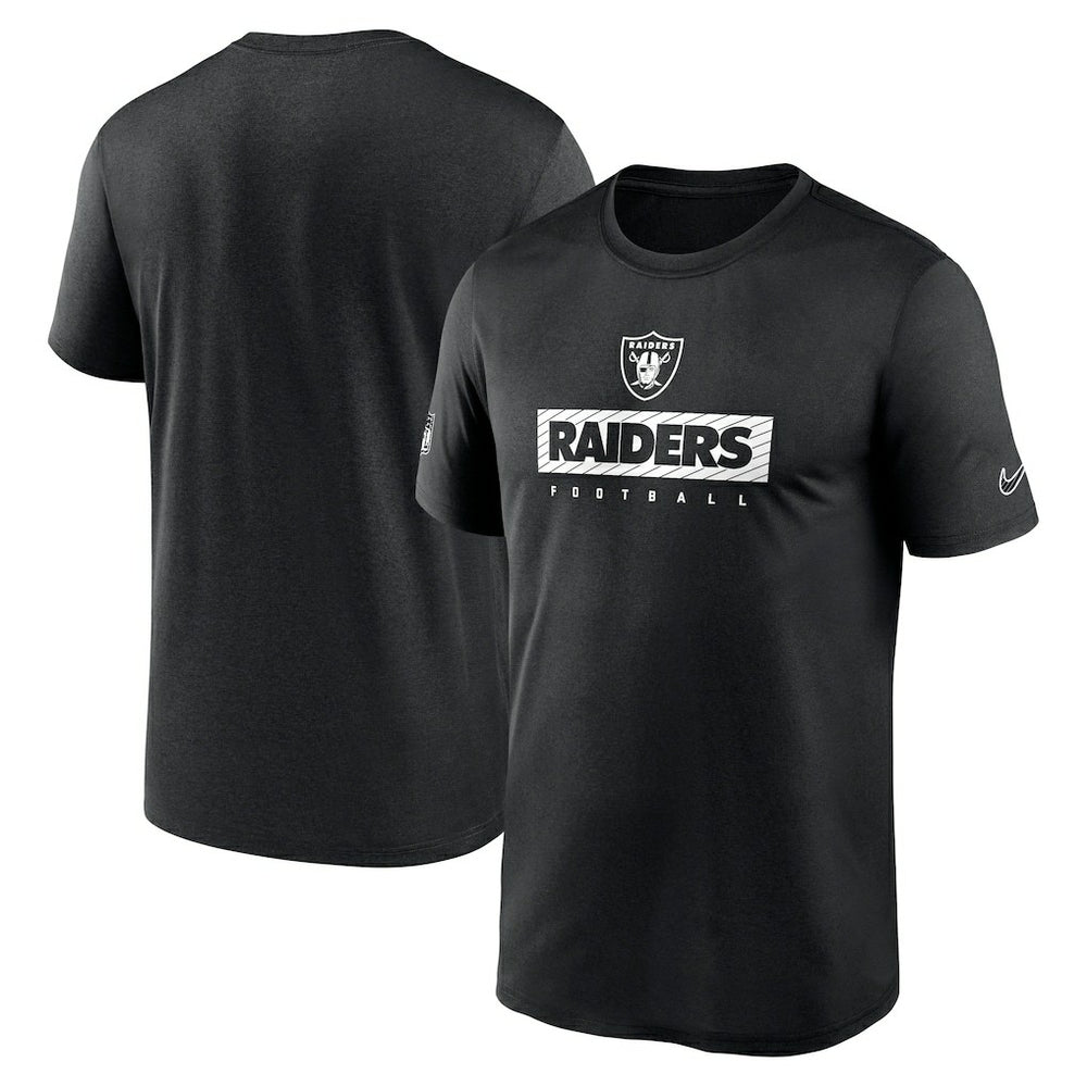 Las Vegas Raiders Sideline Legend Performance T-Shirt - Black cheap