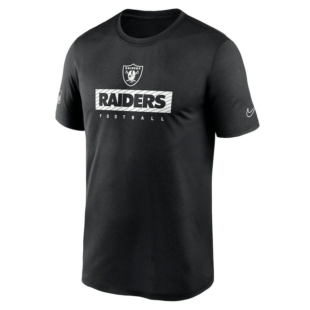 Las Vegas Raiders Sideline Legend Performance T-Shirt - Black cheap