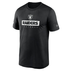 Las Vegas Raiders Sideline Legend Performance T-Shirt - Black cheap