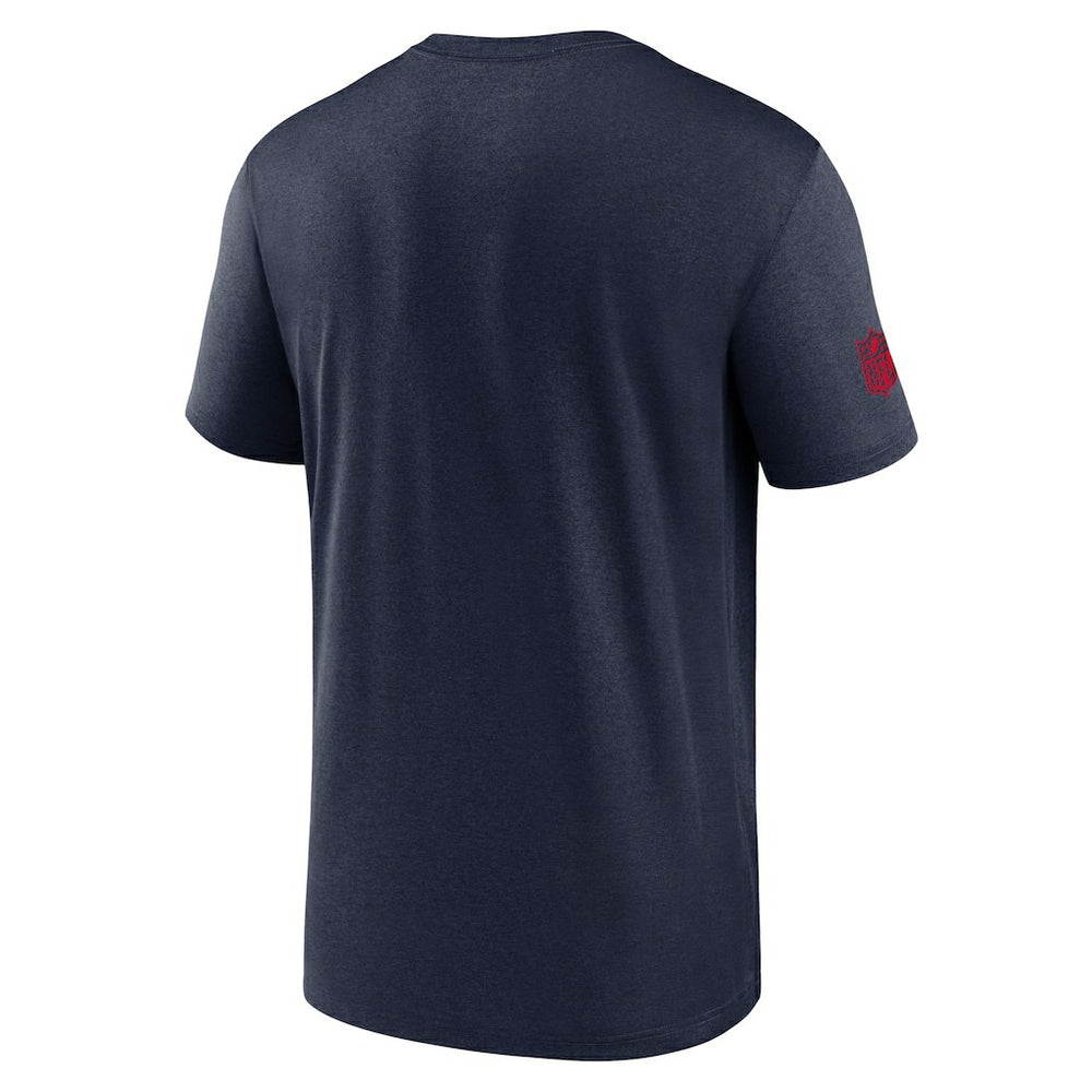 New England Patriots Sideline Legend Performance T-Shirt - Navy on sale