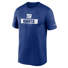 New York Giants Sideline Legend Performance T-Shirt - Royal cheap