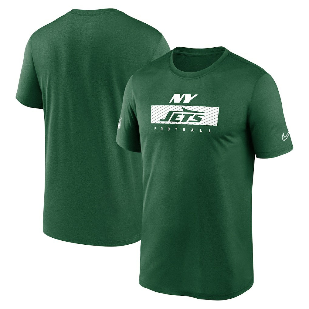 New York Jets Sideline Legend Performance T-Shirt - Green discount
