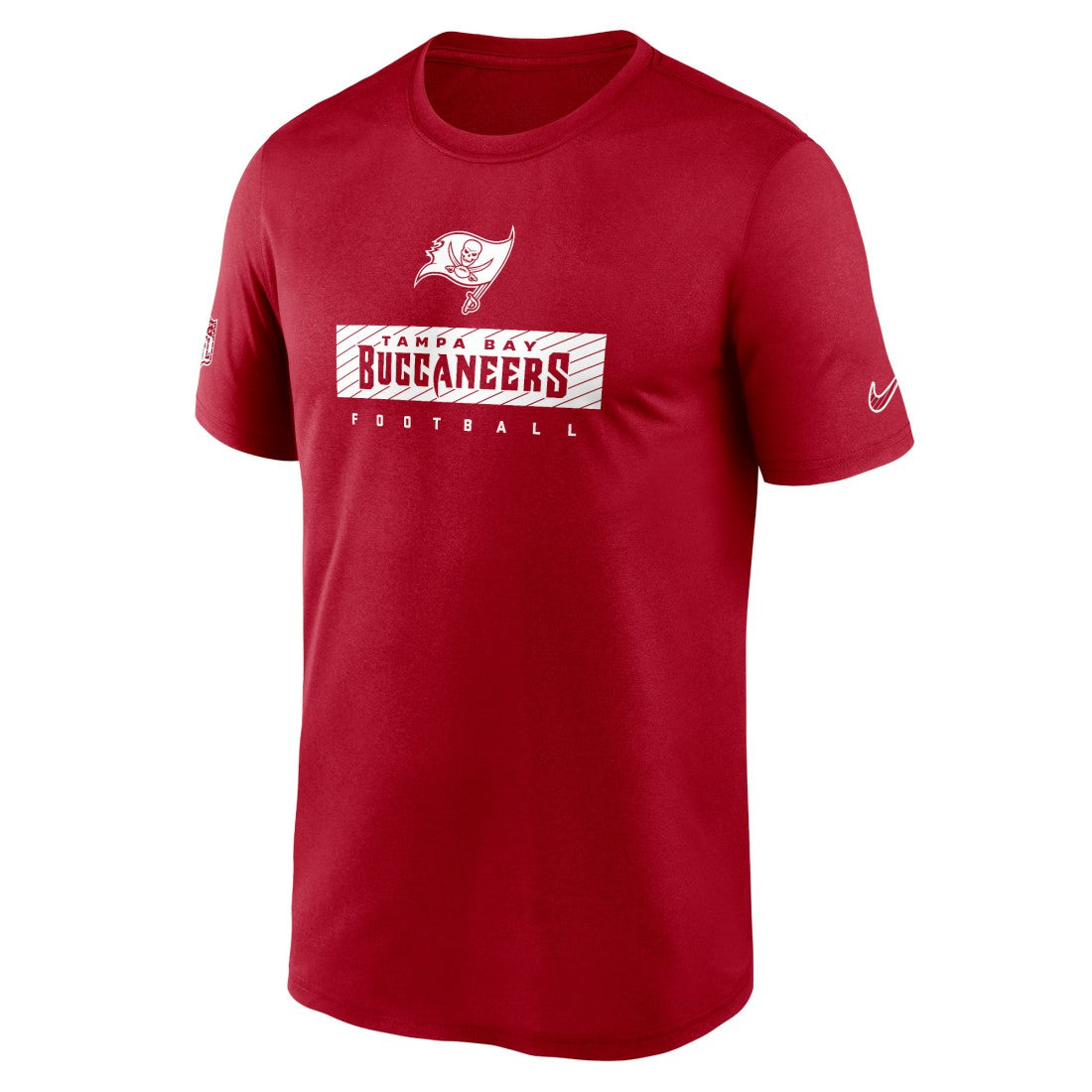 Tampa Bay Buccaneers Sideline Legend Performance T-Shirt - Red for sale