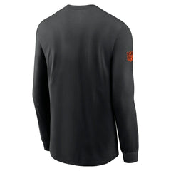 Cincinnati Bengals Sideline Dri-FIT Long Sleeve T-Shirt - Black cheap