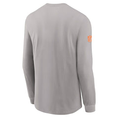 Miami Dolphins Sideline Dri-FIT Long Sleeve T-Shirt - Gray on sale