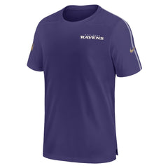 Baltimore Ravens 2024 Sideline Coach UV Performance T-Shirt - Purple discount