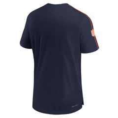 Denver Broncos 2024 Sideline Coach UV Performance T-Shirt - Navy on sale
