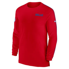Buffalo Bills Sideline Coach UV Performance Long Sleeve T-Shirt - Red sale