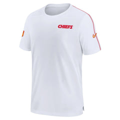 Kansas City Chiefs 2024 Sideline Coach UV Performance T-Shirt - White on sale