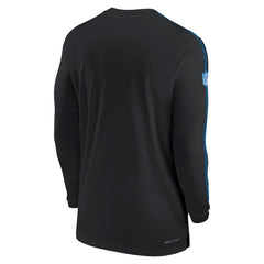 Detroit Lions Sideline Coach UV Performance Long Sleeve T-Shirt - Black sale