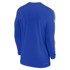 Los Angeles Rams Sideline Coach UV Performance Long Sleeve T-Shirt - Royal online
