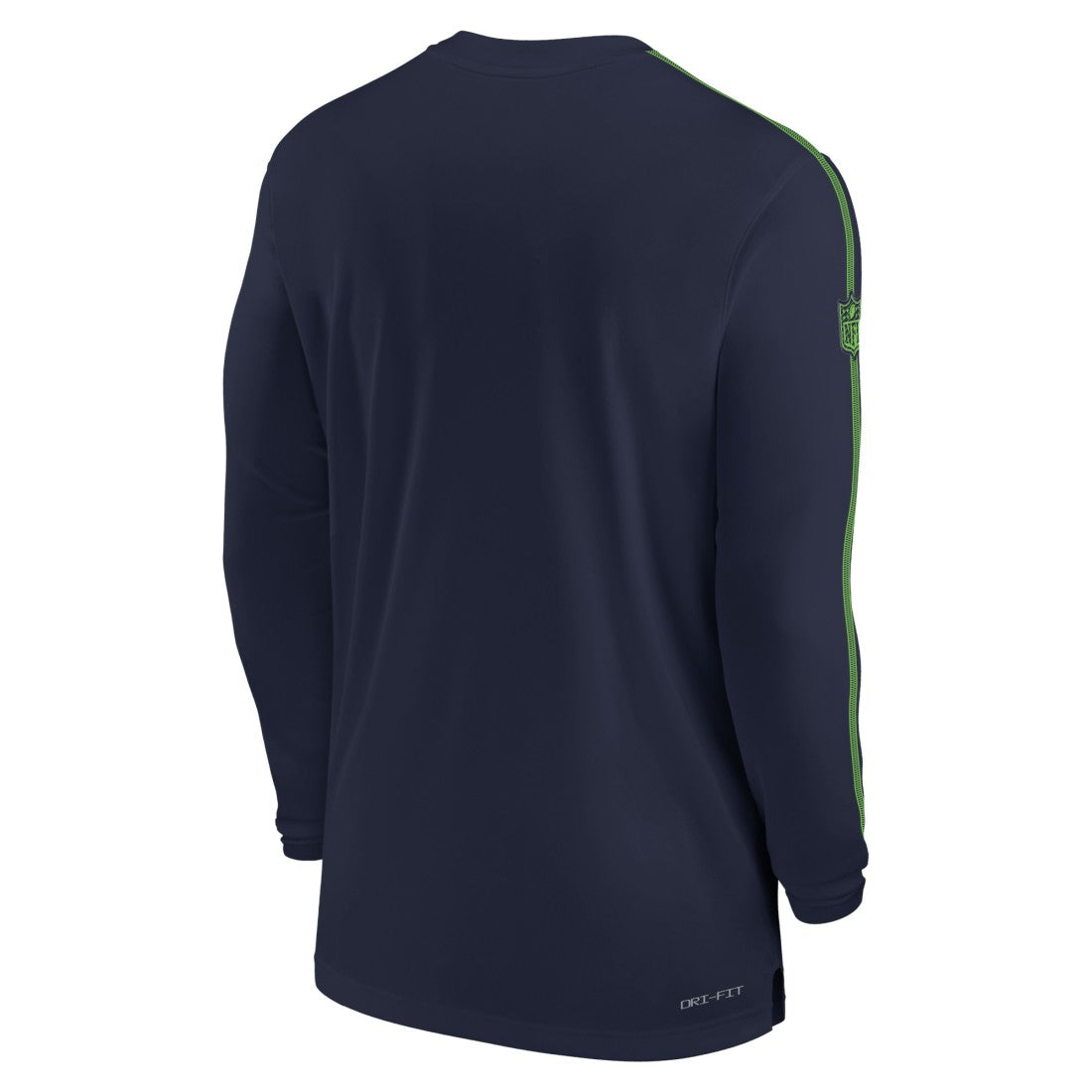 Seattle Seahawks Sideline Coach UV Performance Long Sleeve T-Shirt - College Navy on sale